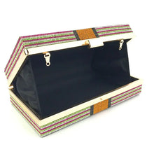 Load image into Gallery viewer, Money Clutch Rhinestone Purse 10000 Dollars Stack of Cash Evening Handbags Shoulder Wedding Dinner Bag