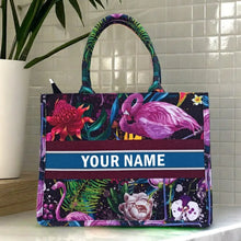 Load image into Gallery viewer, High-Quality Customized Top-Handle Canvas Bag with Large Capacity and Single Shoulder Design for Women